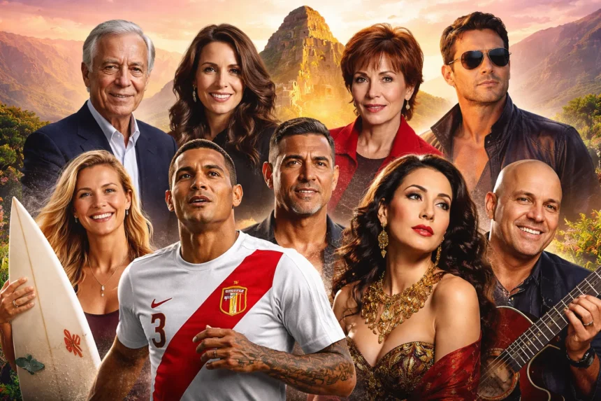 peru famous celebrities