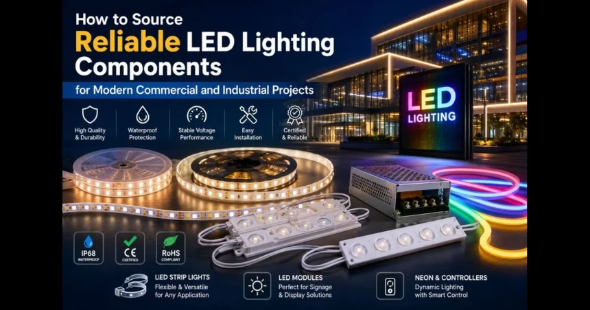 How to Source Reliable LED Lighting Components for Modern Commercial and Industrial Projects Reliable LED Lighting Components